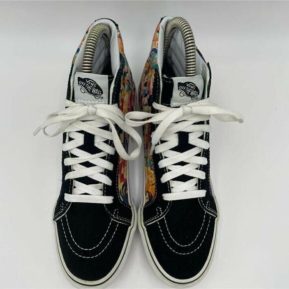 Vans Disney Sk8-Hi Women's 7 High top Princesses Ariel SKATE Shoes Sneakers - Picture 4 of 10